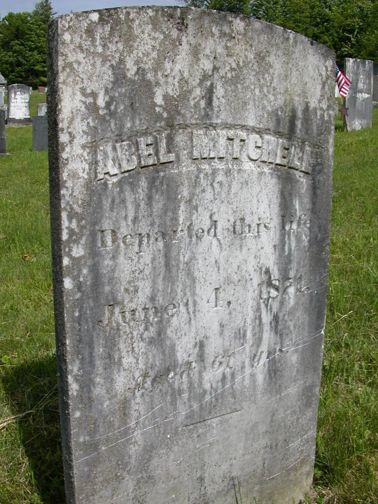 Mitchell, Abel - Bridgewater Historical Society